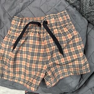 Burberry toddler swim shorts size 3y